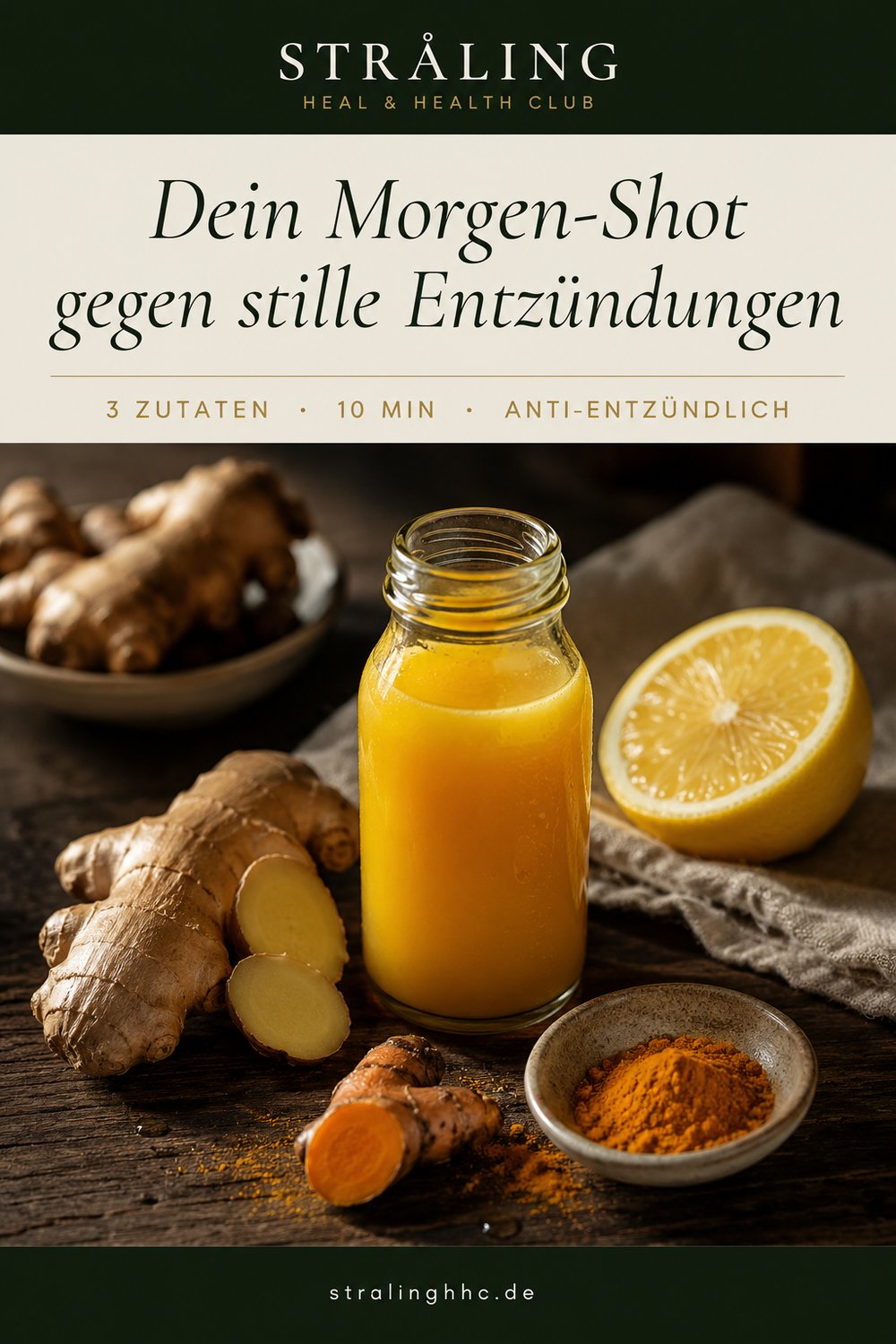 Ingwer-Kurkuma-Shot