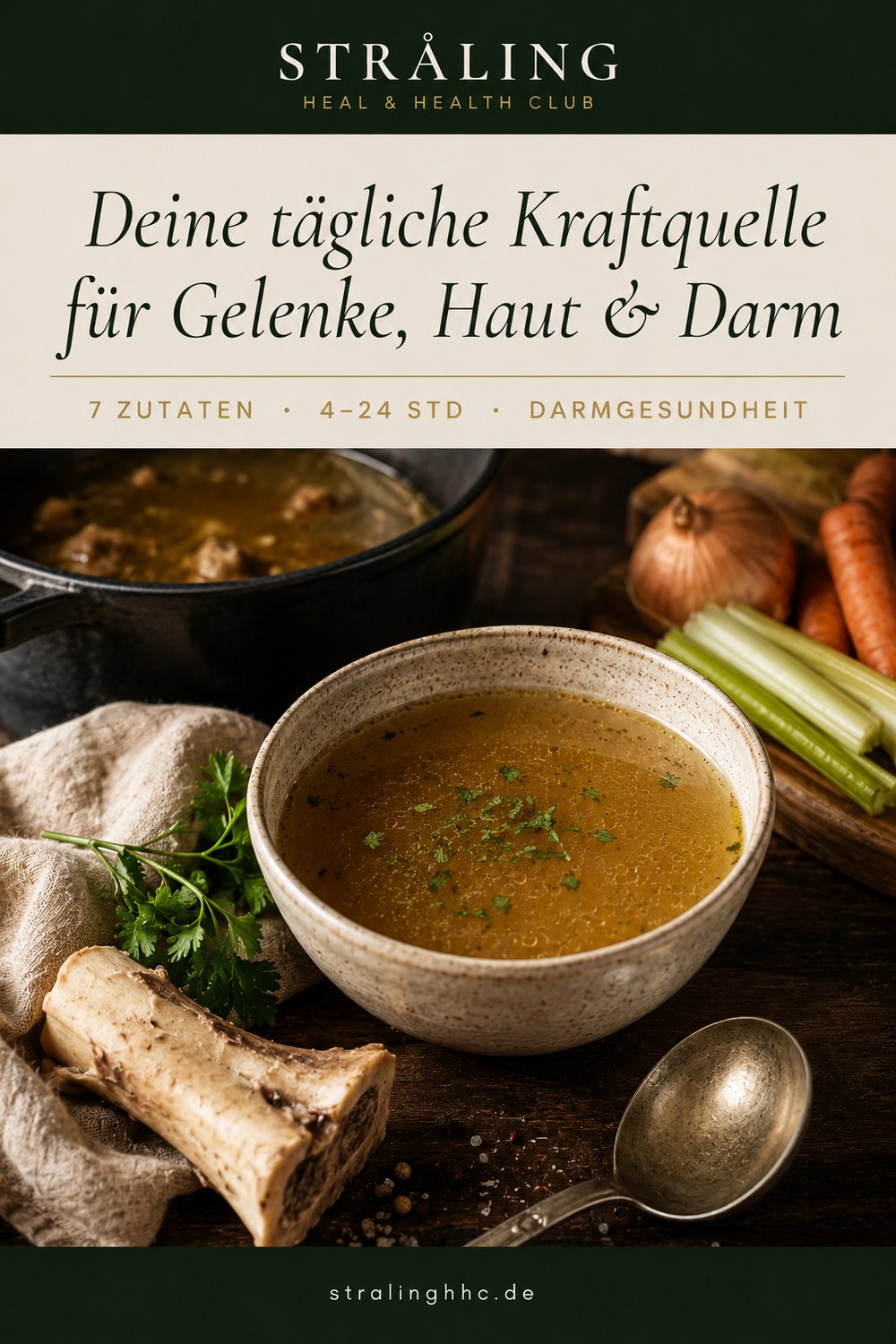 Knochenbrühe · Basisrezept
